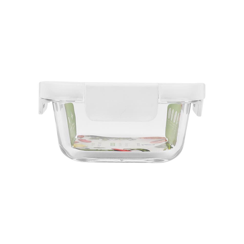 ชุดกล่องอาหารแก้ว DOUBLE LOCK 0.38 ลิตร และ 0.9 ลิตร (แพ็ก 1 แถม 1)