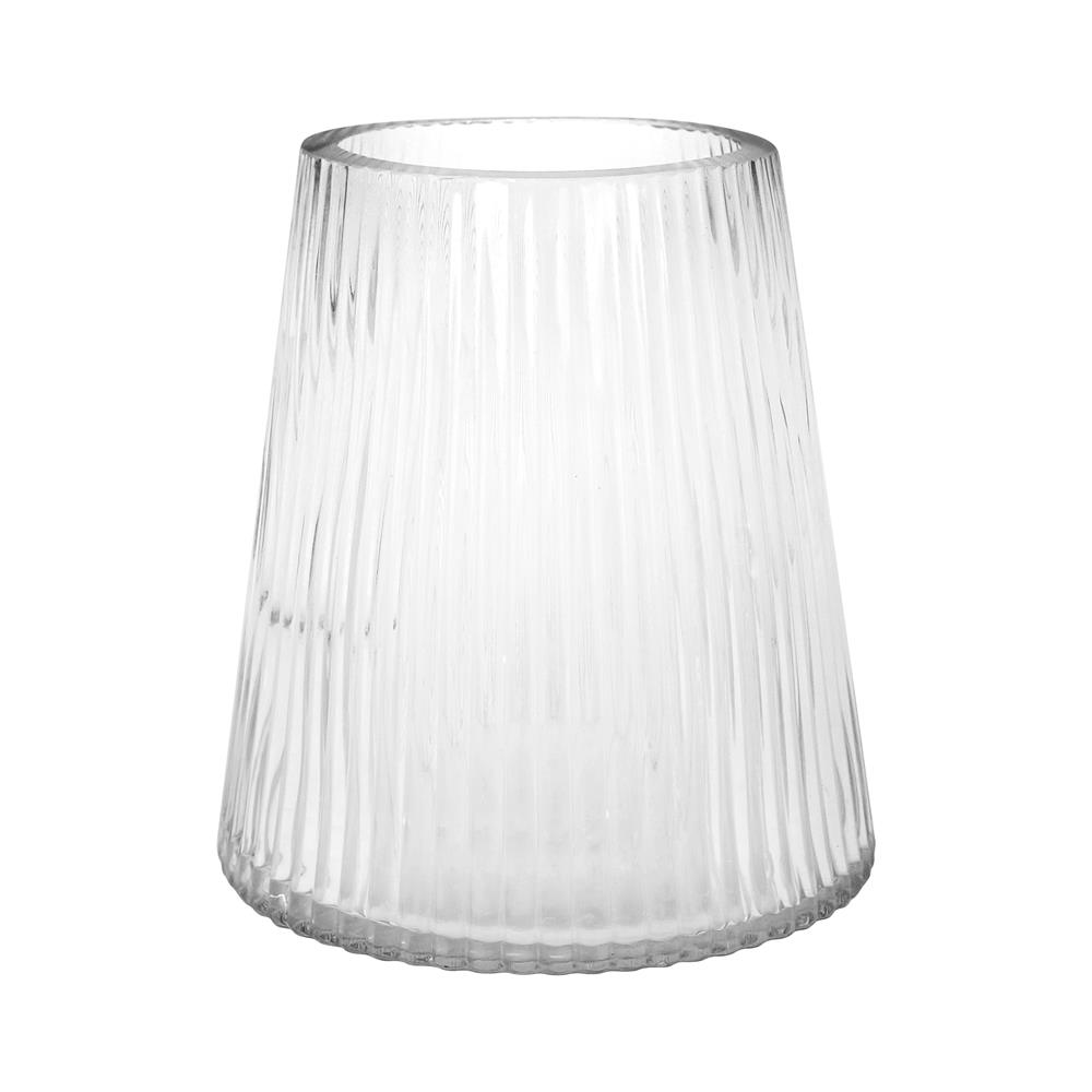 ของตกแต่ง แจกันแก้ว HOME LIVING STYLE VENUS 13.5x15 ซม. สีใส