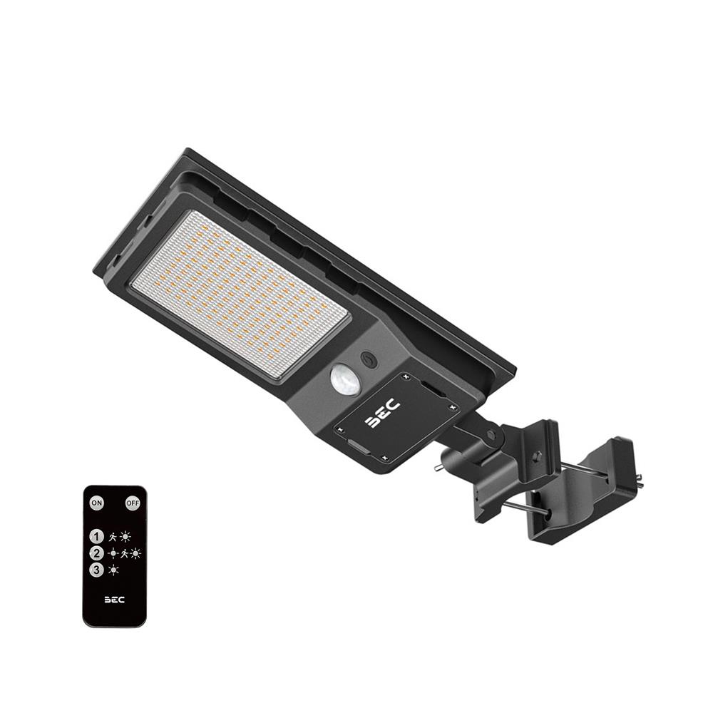ไฟถนน SOLAR BEC SOL 160 วัตต์ DAYLIGHT สีดำ