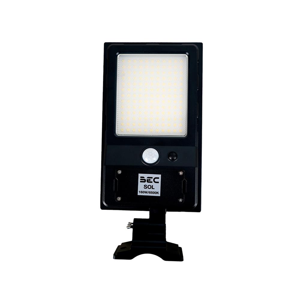ไฟถนน SOLAR BEC SOL 160 วัตต์ DAYLIGHT สีดำ
