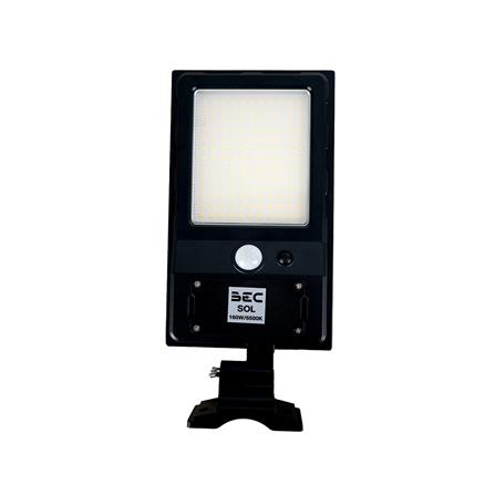 ไฟถนน SOLAR BEC SOL 160 วัตต์ DAYLIGHT สีดำ_1