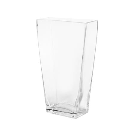 ของตกแต่ง แจกันแก้ว HOME LIVING STYLE JOLIE 12x20 ซม. สีใส_1