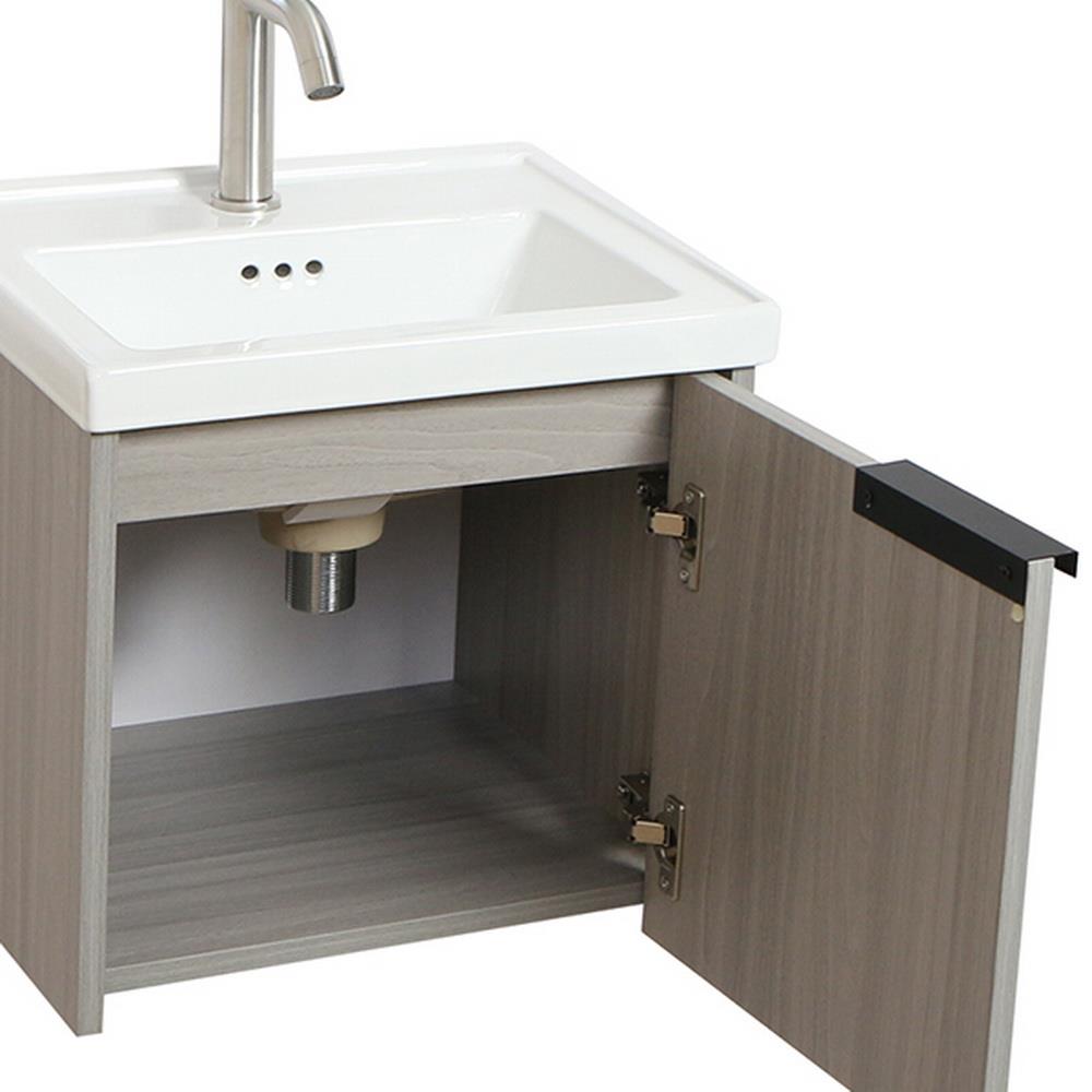 อ่างเคาน์เตอร์ WSP BSCC-152 สีเทา