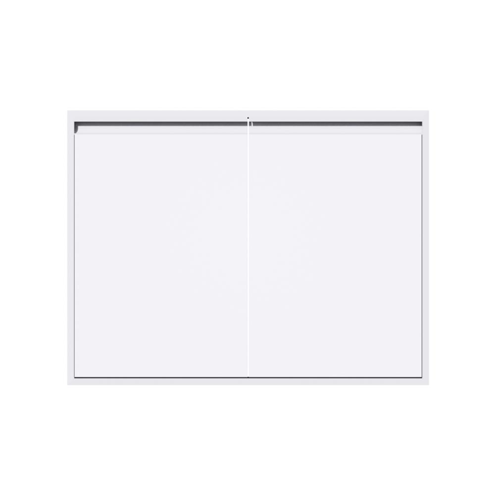 บานซิงค์คู่เรียบ STARMARK BLANCE V2 85x66 ซม. สีขาว