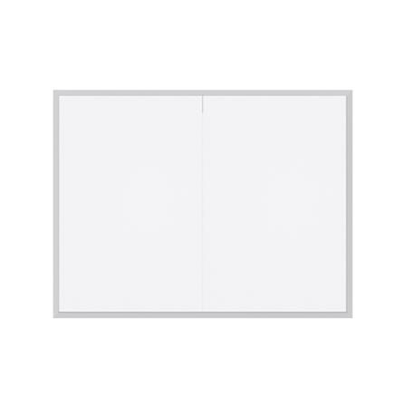 บานซิงค์คู่เรียบ STARMARK BLANCE V2 85x66 ซม. สีขาว_2