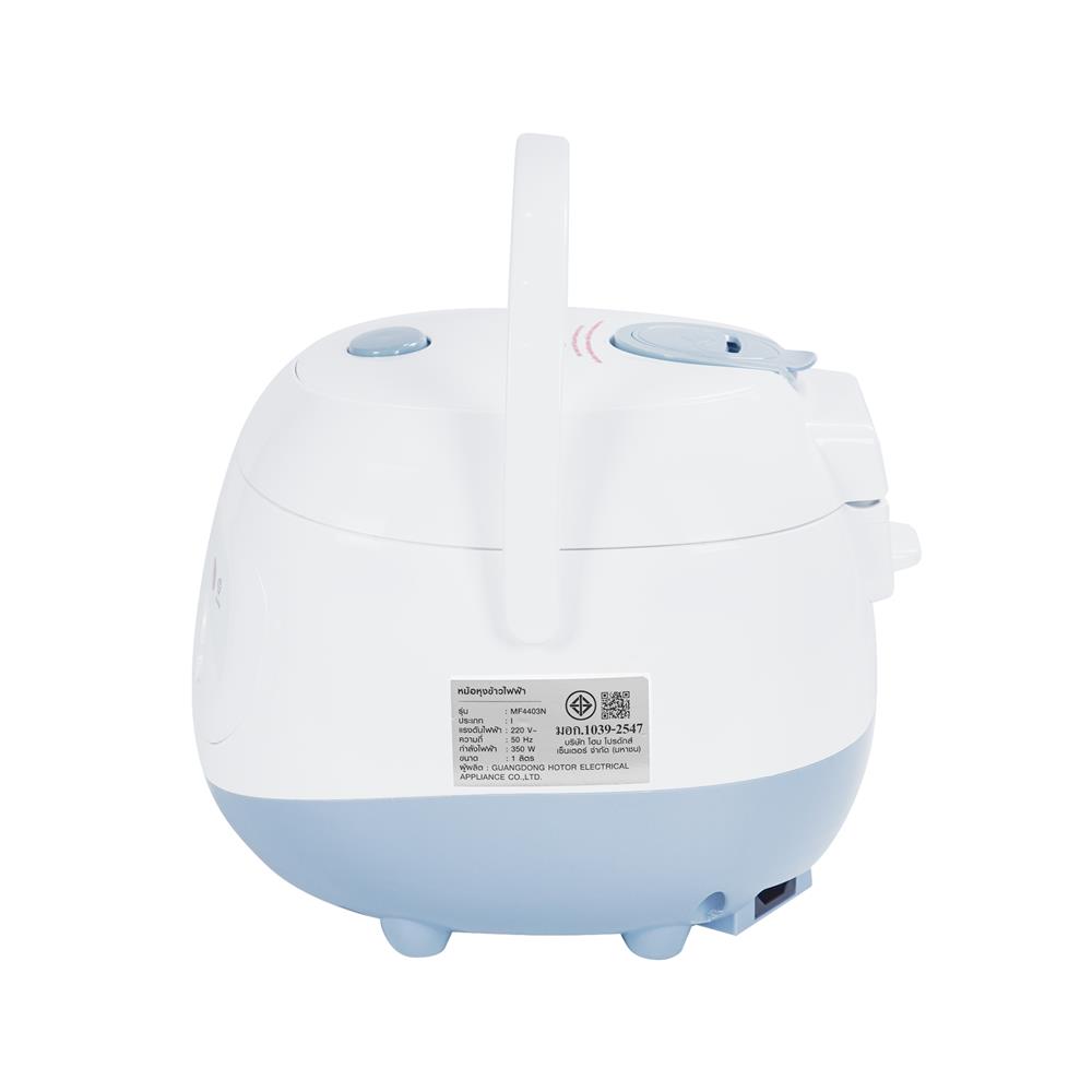หม้อหุงข้าว MANUAL NIKITO MF4403N 1 ลิตร สีฟ้า