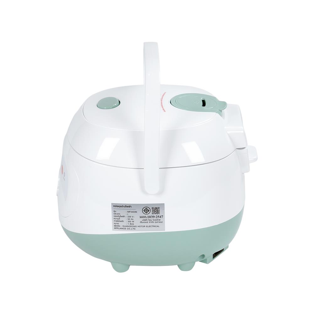 หม้อหุงข้าว MANUAL NIKITO MF4403N 1 ลิตร สีเขียว