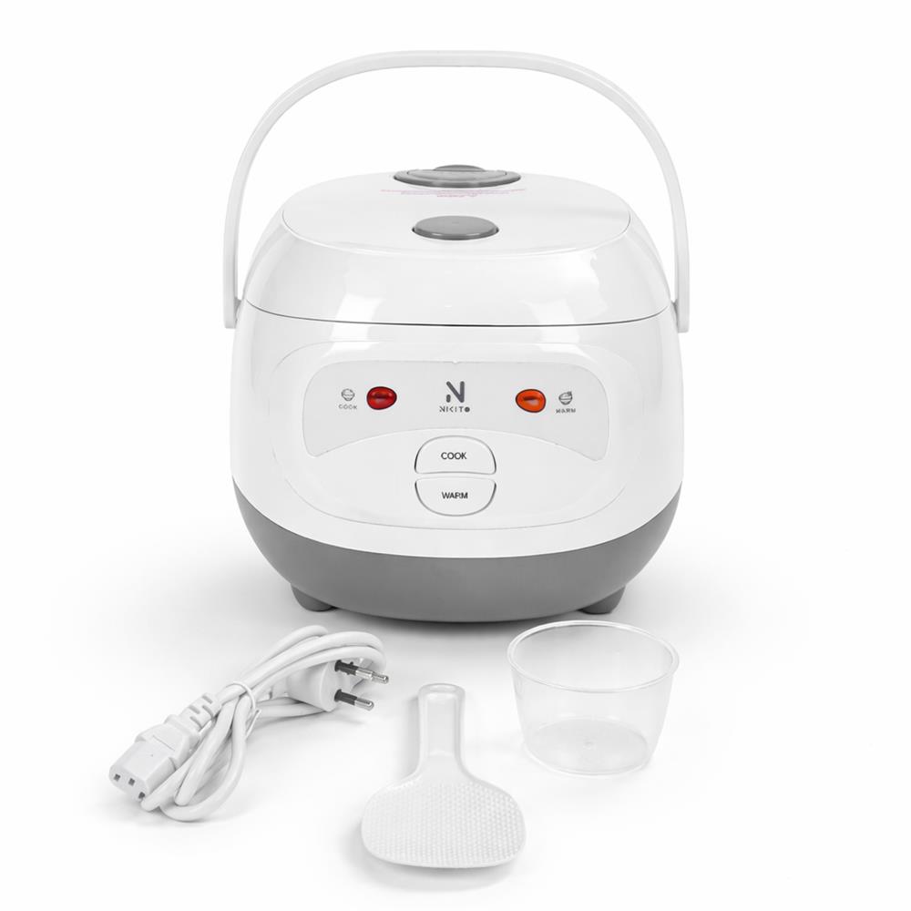 หม้อหุงข้าว MANUAL NIKITO MF4403N 1 ลิตร สีเทา