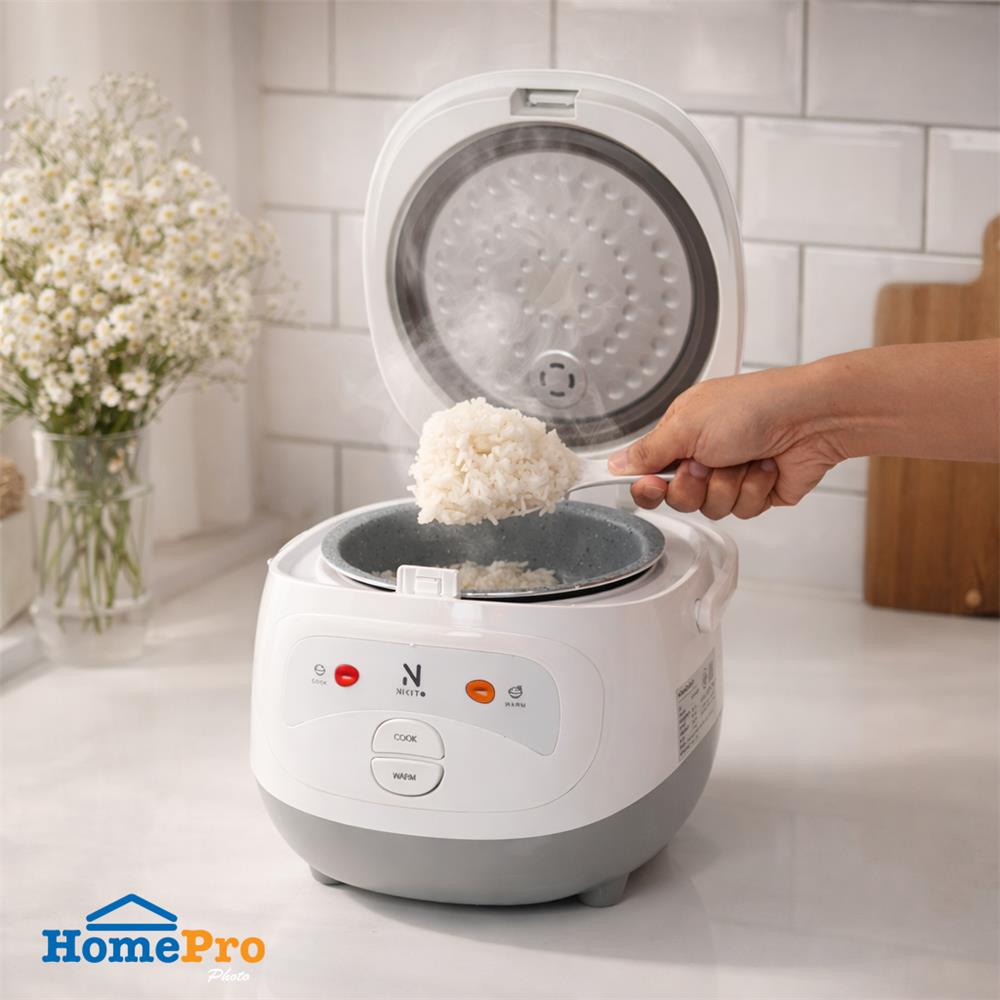 หม้อหุงข้าว MANUAL NIKITO MF4403N 1 ลิตร สีเทา