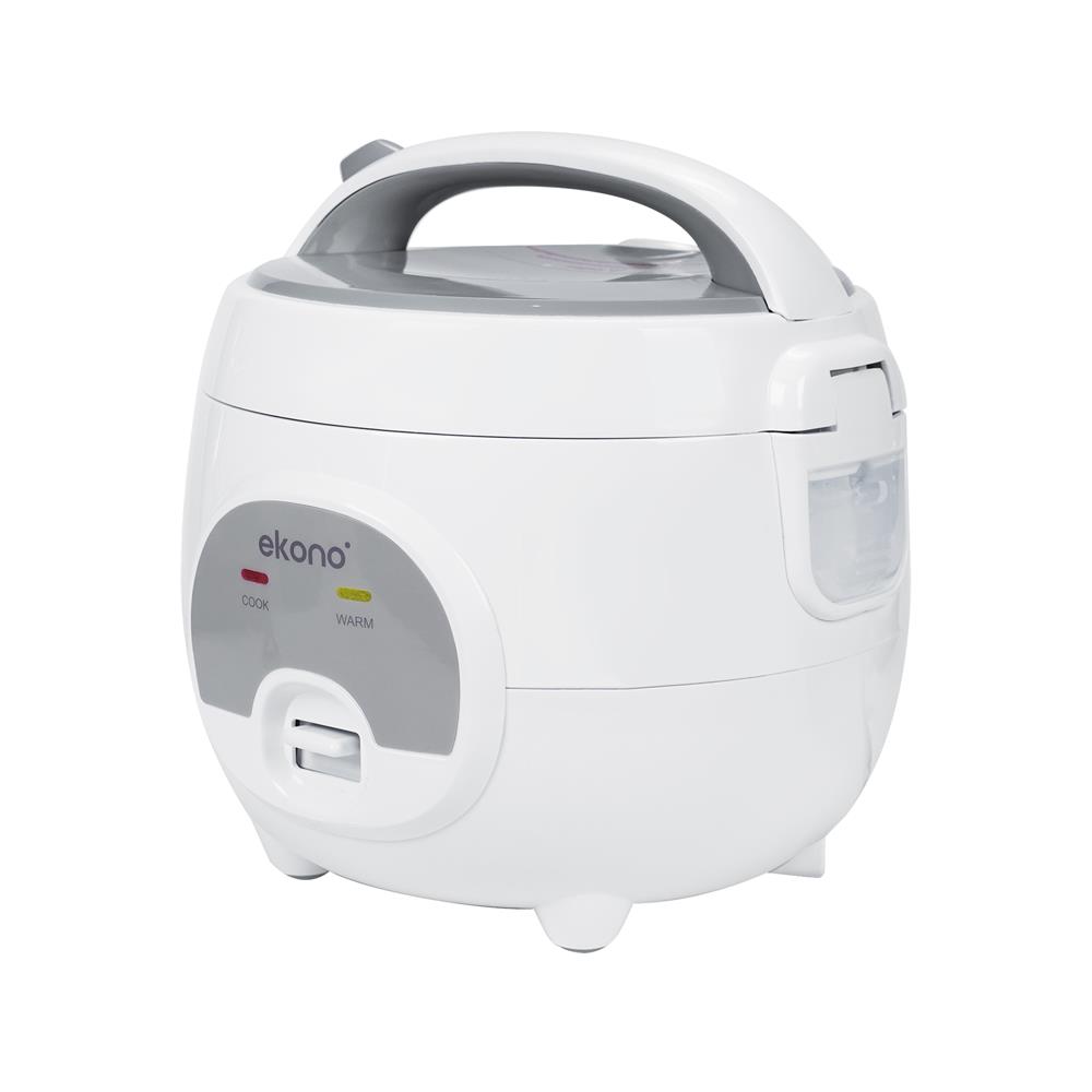 หม้อหุงข้าว MANUAL EKONO RP1325N 0.8 ลิตร สีเทา