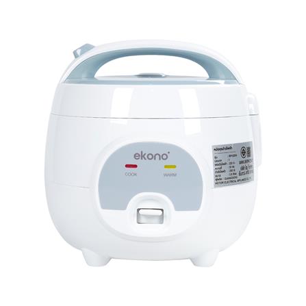 หม้อหุงข้าว MANUAL EKONO RP1325N 0.8 ลิตร สีฟ้า_0