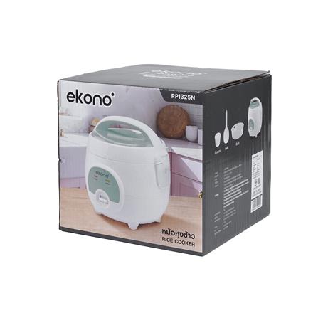 หม้อหุงข้าว MANUAL EKONO RP1325N 0.8 ลิตร สีเขียว_5