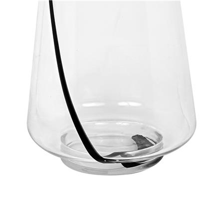 ของตกแต่ง แจกันแก้ว HOME LIVING STYLE DAVID 17x25 ซม. สีใส_3