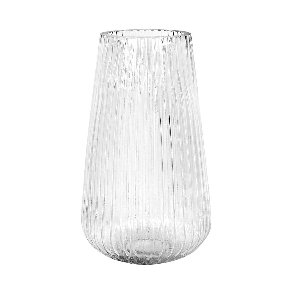 ของตกแต่ง แจกันแก้ว HOME LIVING STYLE VENUS 14x23 ซม. สีใส