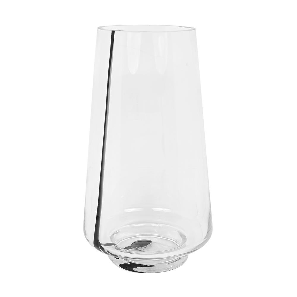 ของตกแต่ง แจกันแก้ว HOME LIVING STYLE DAVID 17x30.2 ซม. สีใส_1