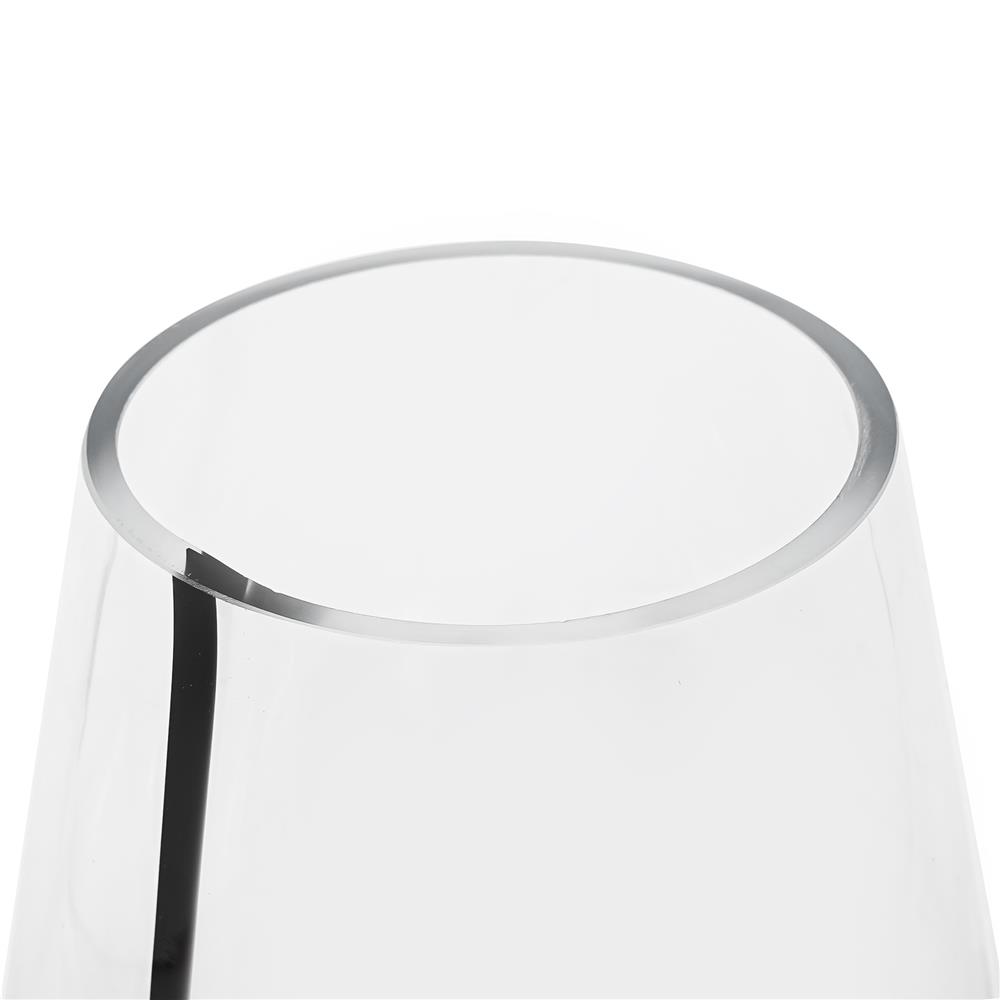 ของตกแต่ง แจกันแก้ว HOME LIVING STYLE DAVID 17x20 ซม. สีใส