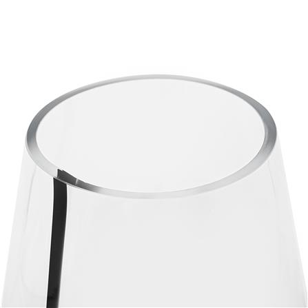 ของตกแต่ง แจกันแก้ว HOME LIVING STYLE DAVID 17x20 ซม. สีใส_2