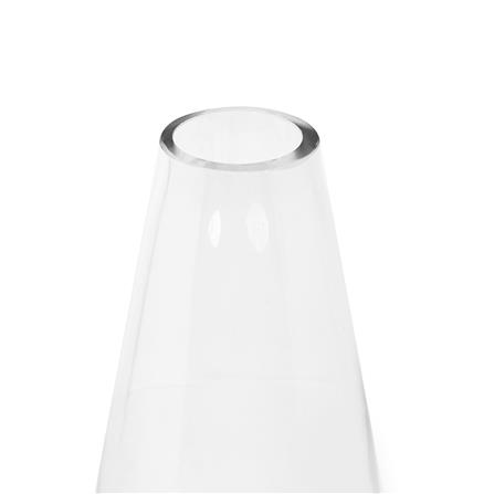 ของตกแต่ง แจกันแก้ว HOME LIVING STYLE BELLA 10x25.5 ซม. สีใส_1