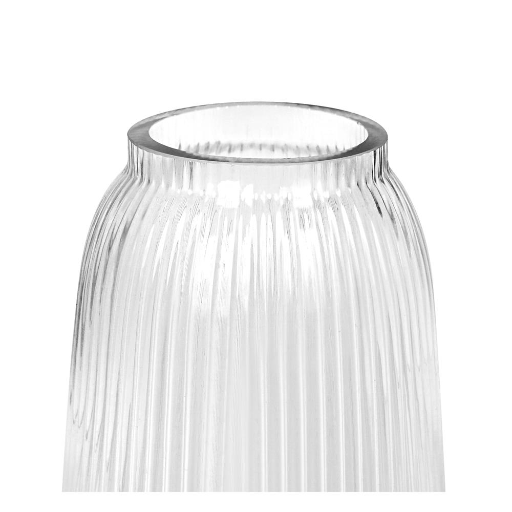 ของตกแต่ง แจกันแก้ว HOME LIVING STYLE VENUS 13x30 ซม. สีใส