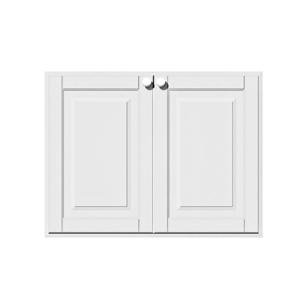 บานซิงค์คู่เรียบ STARMARK ALICE V2 85x66 ซม. สีขาว