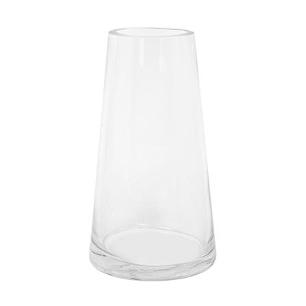 ของตกแต่ง แจกันแก้ว HOME LIVING STYLE BELLA 10.5x18 ซม. สีใส_0