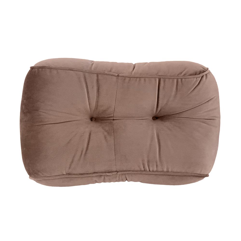 เบาะรองหลัง HOME LIVING STYLE RESTY 18x10 นิ้ว สีน้ำตาล