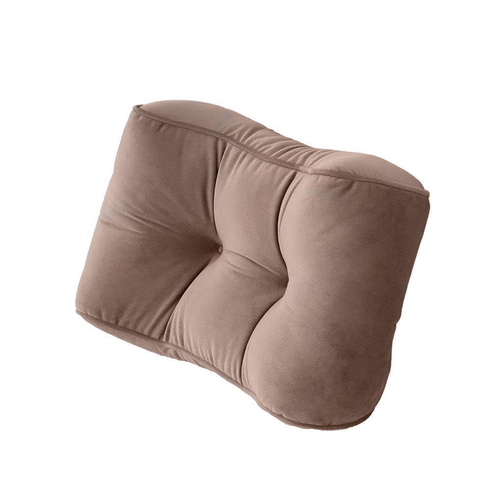 เบาะรองหลัง HOME LIVING STYLE RESTY 18x10 นิ้ว สีน้ำตาล