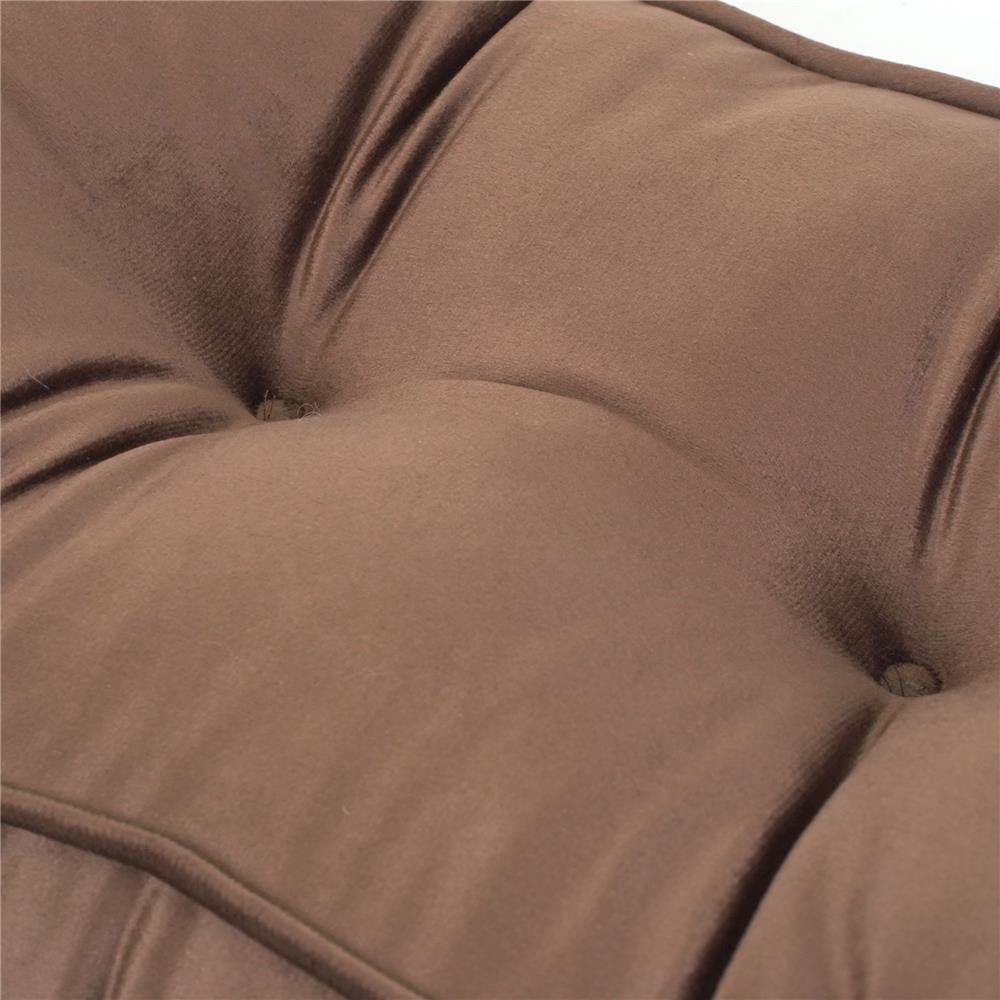 เบาะรองหลัง HOME LIVING STYLE RESTY 18x10 นิ้ว สีน้ำตาล