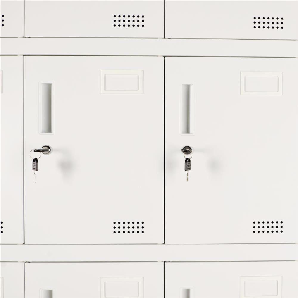 ตู้ล็อกเกอร์ 12 ประตู FURDINI KULLEN FYD-LK-12 90 ซม. สีขาว