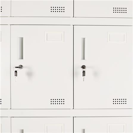 ตู้ล็อกเกอร์ 12 ประตู FURDINI KULLEN FYD-LK-12 90 ซม. สีขาว_4
