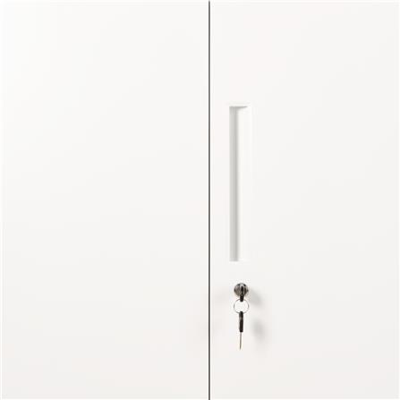 ตู้เหล็ก บานเปิด FURDINI KULLEN FYD-W003 120 ซม. สีขาว_5