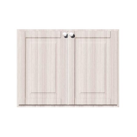 บานซิงค์คู่เรียบ STARMARK ALICE V2 85x66 ซม. สีสโมกี้ แอช_0