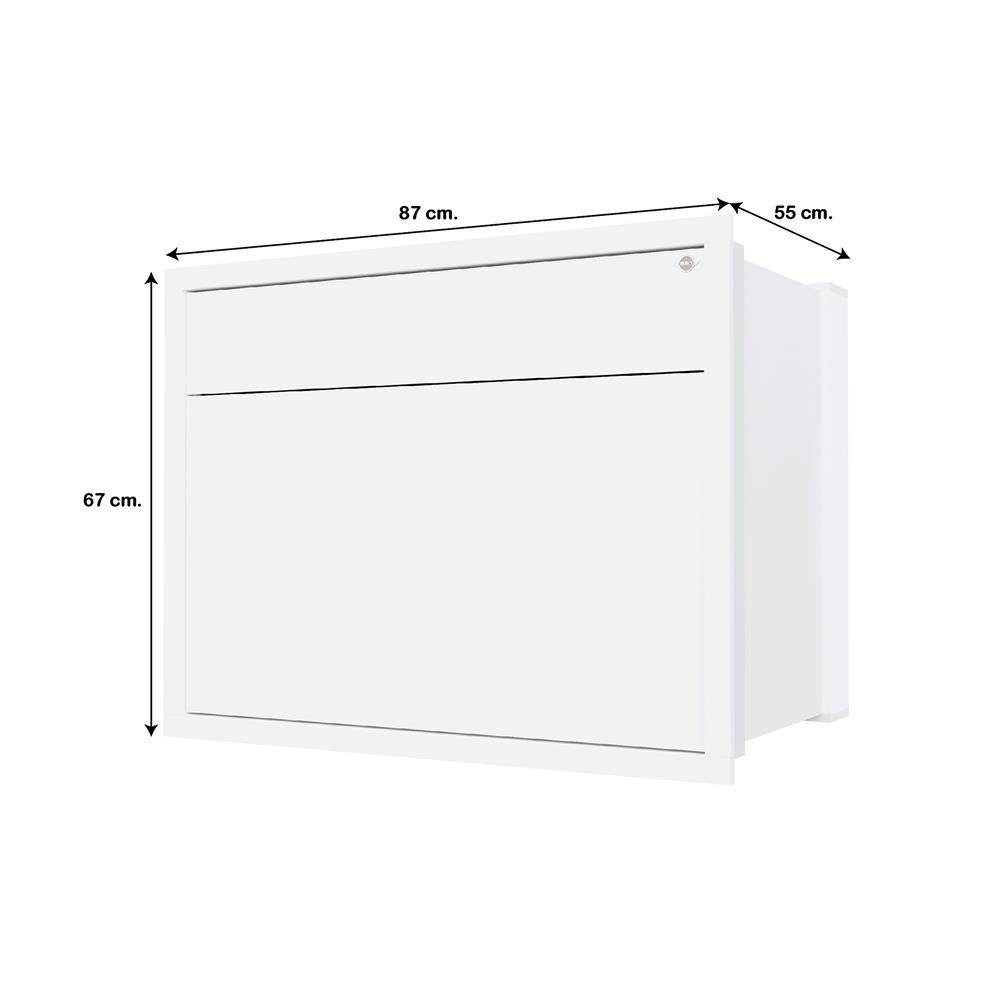 ตู้ลิ้นชัก JUPITER GRAND WHITE 87x67 ซม.