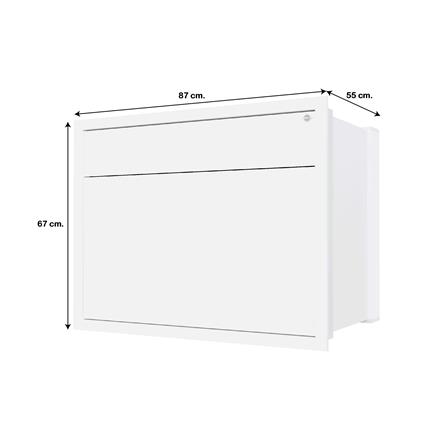 ตู้ลิ้นชัก JUPITER GRAND WHITE 87x67 ซม._5