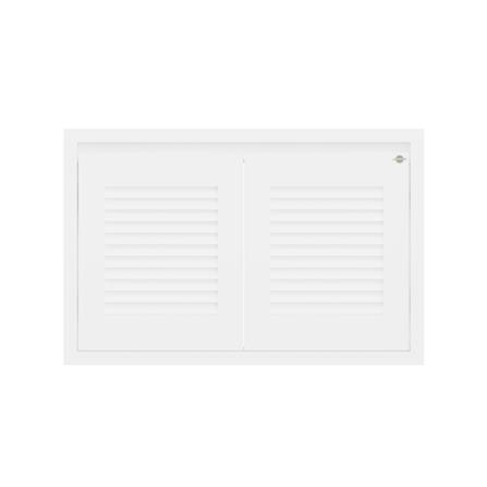 บานใต้เตาเกล็ดนอน JUPITER GRAND WHITE 87x57 ซม._0