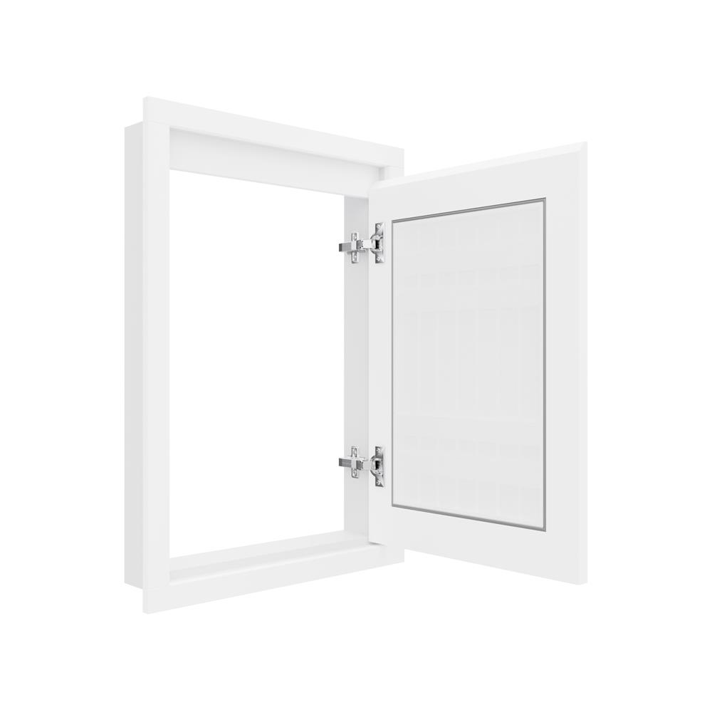 บานซิงค์เดี่ยวเกล็ดตรง JUPITER GRAND WHITE 47x67 ซม.