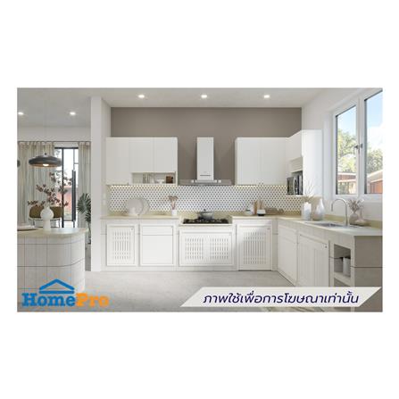 บานซิงค์คู่เกล็ดตรง JUPITER GRAND WHITE 87x67 ซม._3