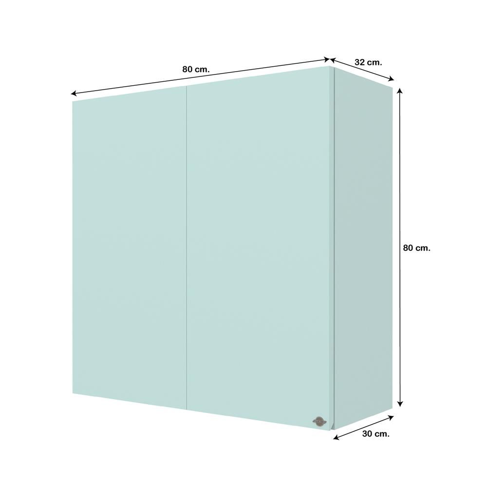 ตู้แขวนคู่ JUPITER GRAND GREEN 80x80 ซม.