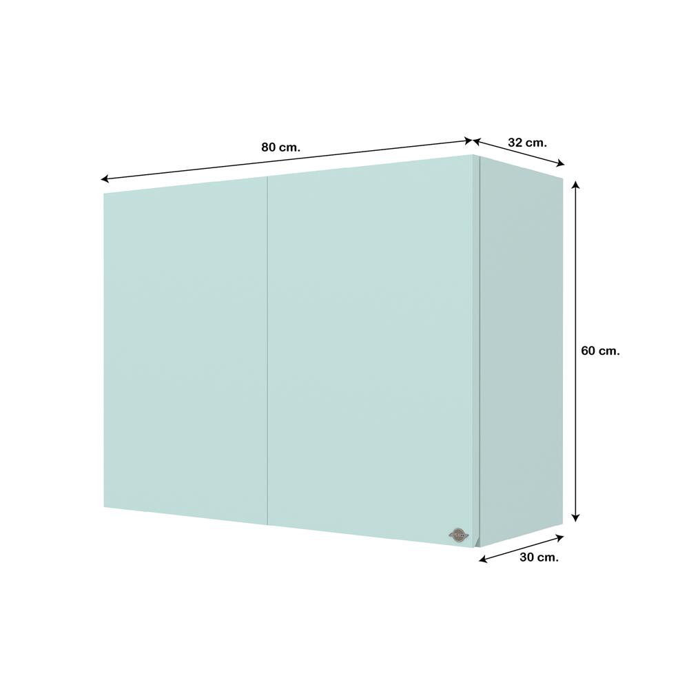 ตู้แขวนคู่ JUPITER GRAND GREEN 80x60 ซม.
