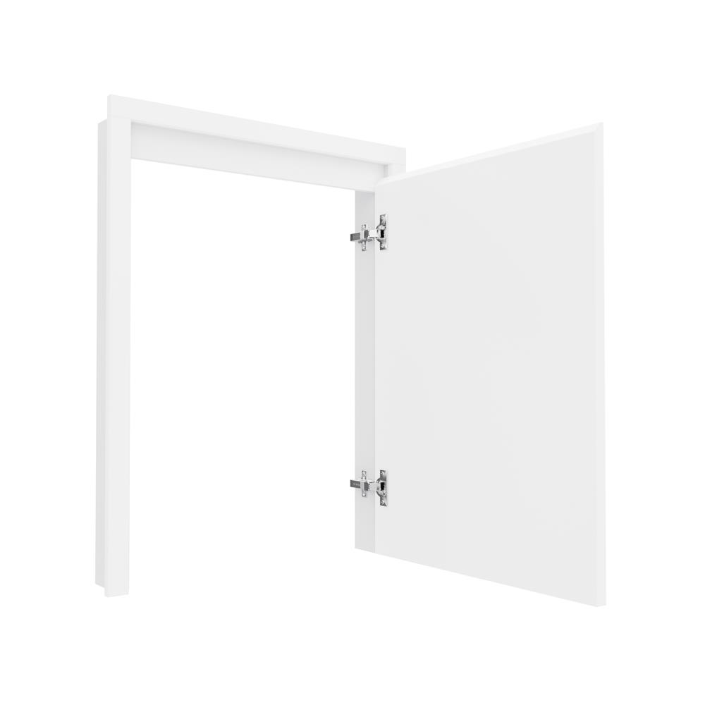 บานถังแก๊สเรียบ JUPITER GRAND WHITE 57x74 ซม.