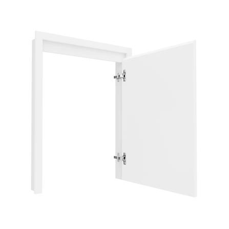 บานถังแก๊สเรียบ JUPITER GRAND WHITE 57x74 ซม._2