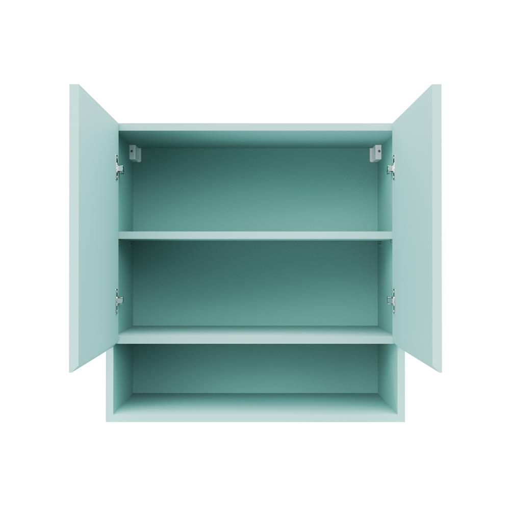 ตู้แขวนคู่พร้อมช่องโล่ง D2 JUPITER GRAND GREEN 80x80 ซม.