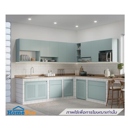 ตู้แขวนคู่พร้อมช่องโล่ง D2 JUPITER GRAND GREEN 80x80 ซม._3