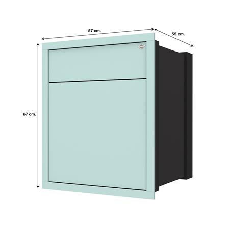 ตู้ลิ้นชัก JUPITER GRAND GREEN 57x67 ซม._5