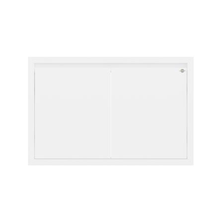 บานใต้เตาเรียบ JUPITER GRAND WHITE 87x57 ซม._0