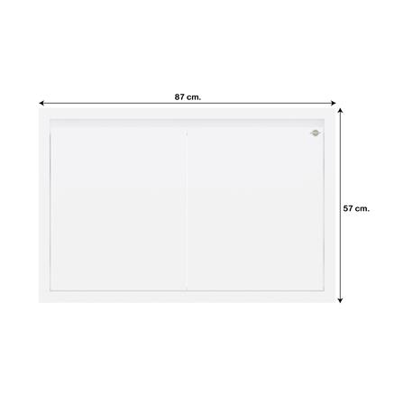 บานใต้เตาเรียบ JUPITER GRAND WHITE 87x57 ซม._4