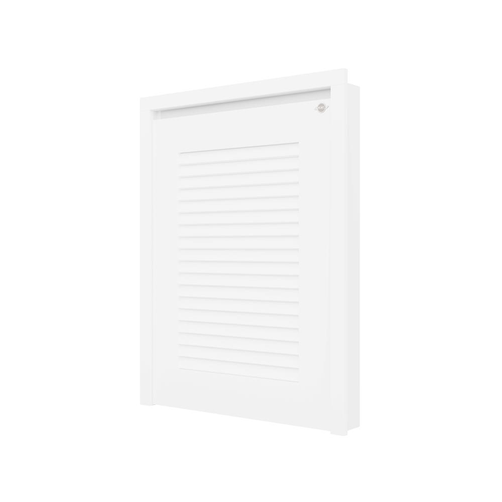 บานถังแก๊สเกล็ดนอน JUPITER GRAND WHITE 57x74 ซม.