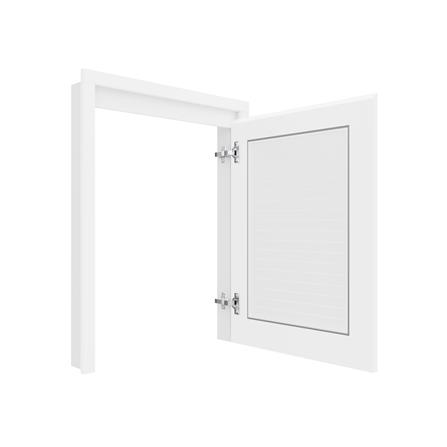 บานถังแก๊สเกล็ดนอน JUPITER GRAND WHITE 57x74 ซม._2