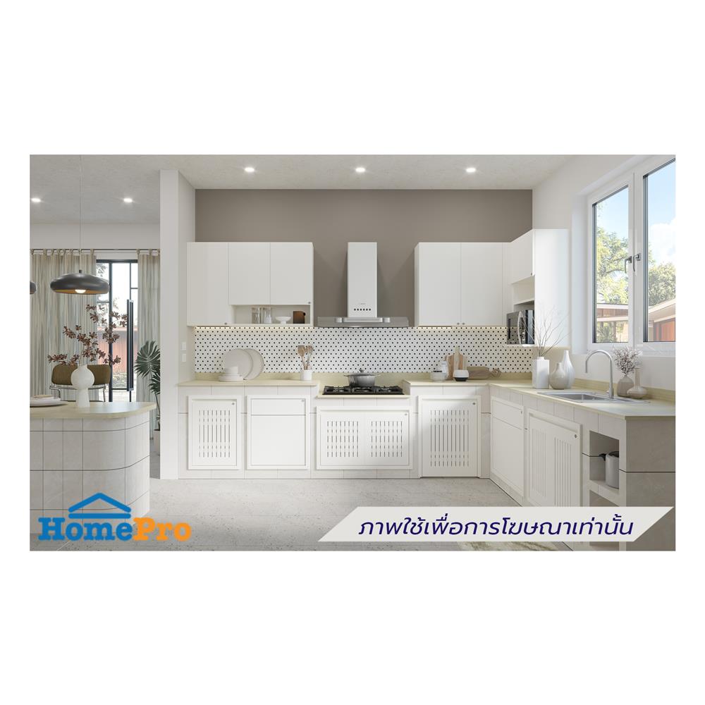 บานซิงค์คู่เกล็ดนอน JUPITER GRAND WHITE 87x67 ซม.