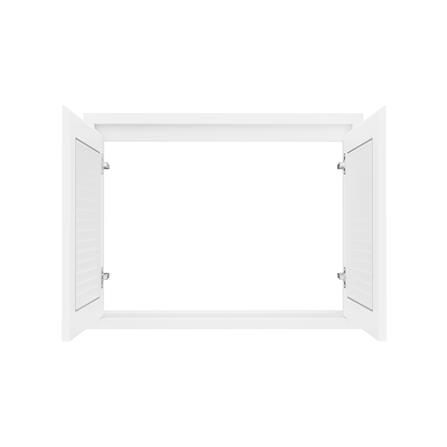 บานซิงค์คู่เกล็ดนอน JUPITER GRAND WHITE 87x67 ซม._2